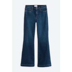 Daze Denim Heartbreaker Flare Jeans Indigo Mid Rise Womens 28 NWT